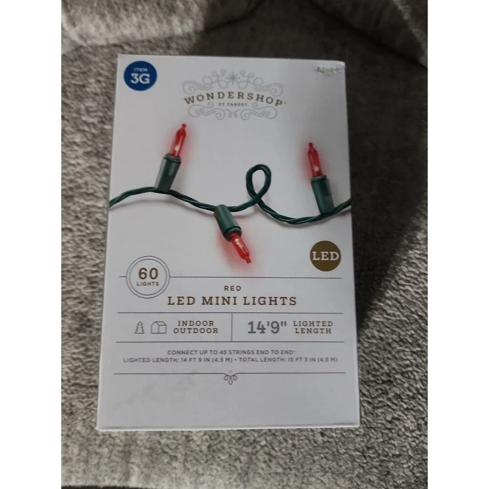 Wondershop Red LED Mini lights